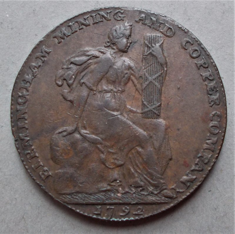 1792-Birmingham-Mining-And-Copper-Company-Token